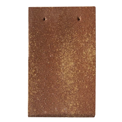 BMI Monier Tuiles Tuile Béton Plate - Vielle France - Vieux Chêne - 27 X 16.5 Cm