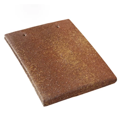 BMI Monier Tuiles Tuile Béton Plate - Vielle France - Vieux Chêne - 27 X 16.5 Cm – Image 2