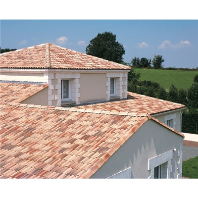 BMI Monier Tuiles Tuile Béton Grand Moule à Fort Galbe - Plein Ciel - Silvacane Littoral - 42 X 33.2 Cm – Image 6