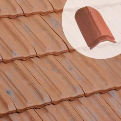 Edilians Tuiles About D'arêtier Grand Modèle à Emboîtement