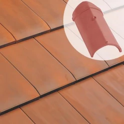 Edilians Tuiles About D'arêtier à Emboîtement - 863