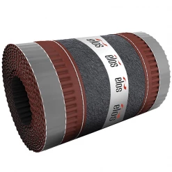 Closoir De Faîtage Ventilé Elos Bande Polypropylène 320MM X 5M - Rouge