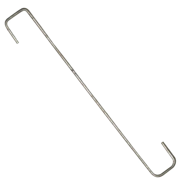 Crochets Pour Tuiles Crochet Canal En Inox CRCAN Edilians Long.160MM - Boîte De 100 Pièces