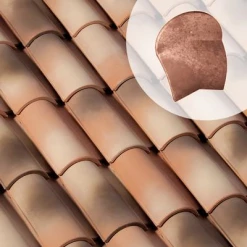 Monier Tuiles Écusson De Rive Ronde AK277