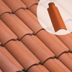 Edilians Tuiles Demi-tuile Oméga 13