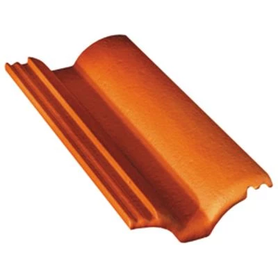 BMI Monier Tuiles Demi-tuile Béton - Plein Ciel - Silvacane Littoral - 42 X 18.2 Cm – Image 2