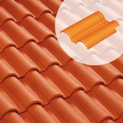 Terreal Tuiles Double Rive + Clip Romane Évolution