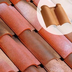 Edilians Tuiles Double Tuile à Bourrelet Plein Sud