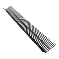 BMI Monier Closoir Rigide Pour Ventilation Basse Et Protection 1 M X 75 Mm - Rouge