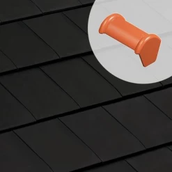 Monier Tuiles Faîtière D'about 1/2 Ronde Début