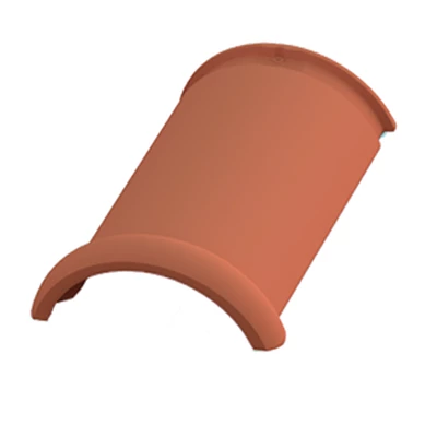 Tuiles Faîtière à Bourrelet Tejas Borja - Nature Lamalou - 445MM X 285MM – Image 2