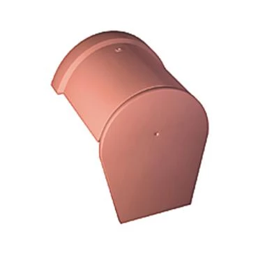 Monier Tuiles Faîtière D'about 1/2 Ronde Fin AK192 – Image 2