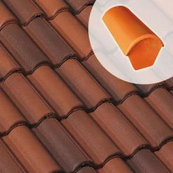 Monier Tuiles Faîtière D'about De 42 - Fin (DY041)