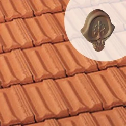 Monier Tuiles Fronton Décoratif AR177