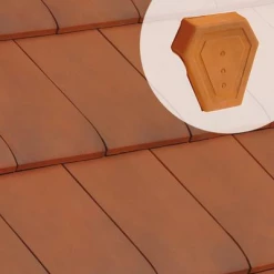 Edilians Tuiles Fronton De Rive Universelle 1080