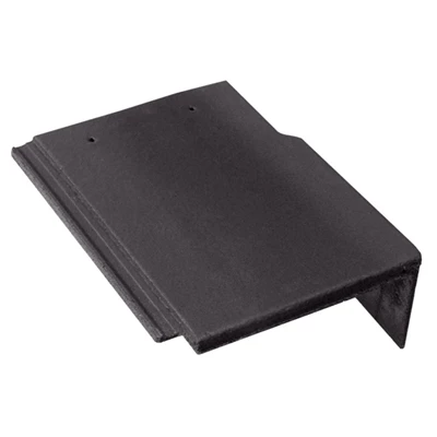 BMI Monier Tuiles Tuile De Rive Universelle Droite En Béton - Innotech - Graphite - 42 X 33.3 X 14.5 Cm – Image 2