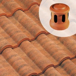 Edilians Tuiles Lanterne 1001 - Diam. 120 Mm