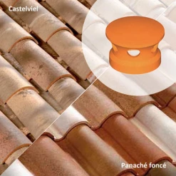 Terreal Tuiles Lanterne - Diam. 150 Mm - 660XG