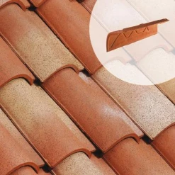 Edilians Tuiles Rive Individuelle Ronde Gauche