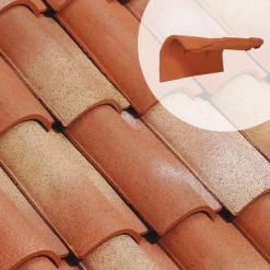 Edilians Tuiles Rive à Rabat Gauche à Emboîtement MEDIANE (101.71)