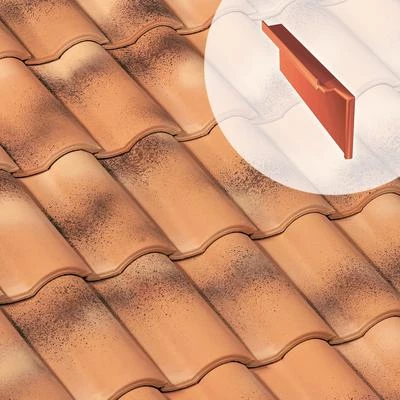 Monier Tuiles Rive à Rabat Droite GALLO ROMANE (GL032)