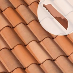 Monier Tuiles Rive Ronde Droite Feriane - SO036