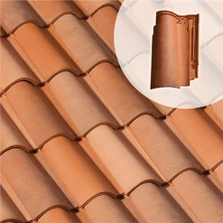 Tuiles Tuile Fériane® Grand Moule Fort Galbe D'aspect Canal Monier - Colorado