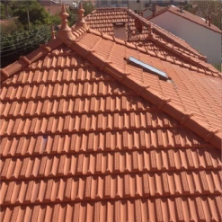 Edilians Tuiles Tuile Marseille Poudenx à Emboîtement Grand Moule Faiblement Galbée Rouge