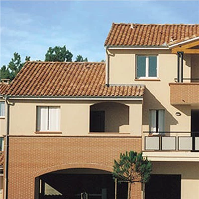 Tuiles Tuile Terre Cuite Romane Sans à Double Emboîtement Réf.110 EDILIANS - Rouge – Image 3