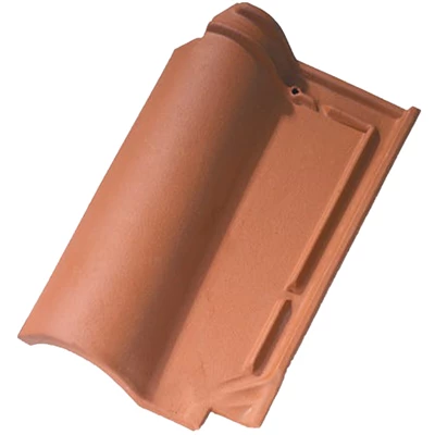 Tuiles Tuile Terre Cuite Romane Sans à Double Emboîtement Réf.110 EDILIANS - Rouge – Image 4