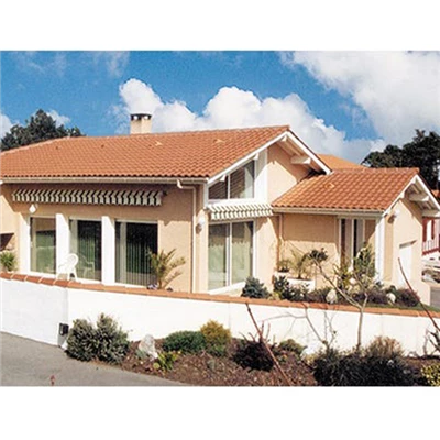 Tuiles Tuile Terre Cuite Méridionale Poudenx à Emboîtement Grand Moule Fortement Galbée EDILIANS - Rouge – Image 2