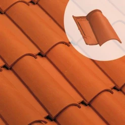 Edilians Tuiles Tuile 3/4 Pureau Oméga 10