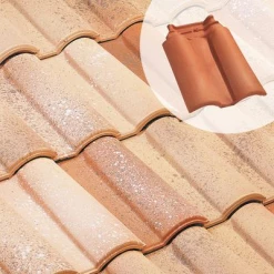 Edilians Tuiles Double Tuile à Bourrelet Méridionale