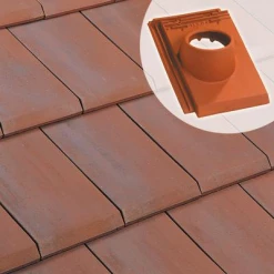 Edilians Tuiles Tuile à Douille Alpha 10 - Diam 150 Mm