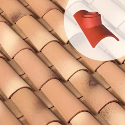 Monier Tuiles Tuile à Douille Canal - Diam. 100