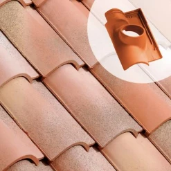 Edilians Tuiles Tuile à Douille Plein Sud - Diam. 150 Mm