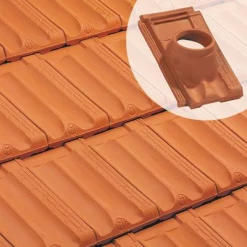 Edilians Tuiles Tuile à Douille MARSEILLE - Diam.120 Mm (208.31)