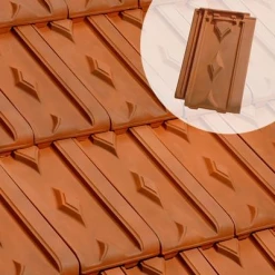 Edilians Tuiles Tuile Huguenot Losangée