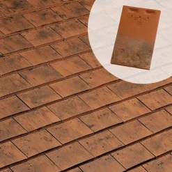 Edilians Tuiles Tuile Plate Pressée 17x27