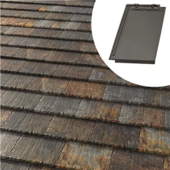 Tuiles Tuile Plate Flat 10 Tech Borjajet Pour Toiture Inclinée Et Façade